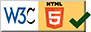 HTML 5 validation logo